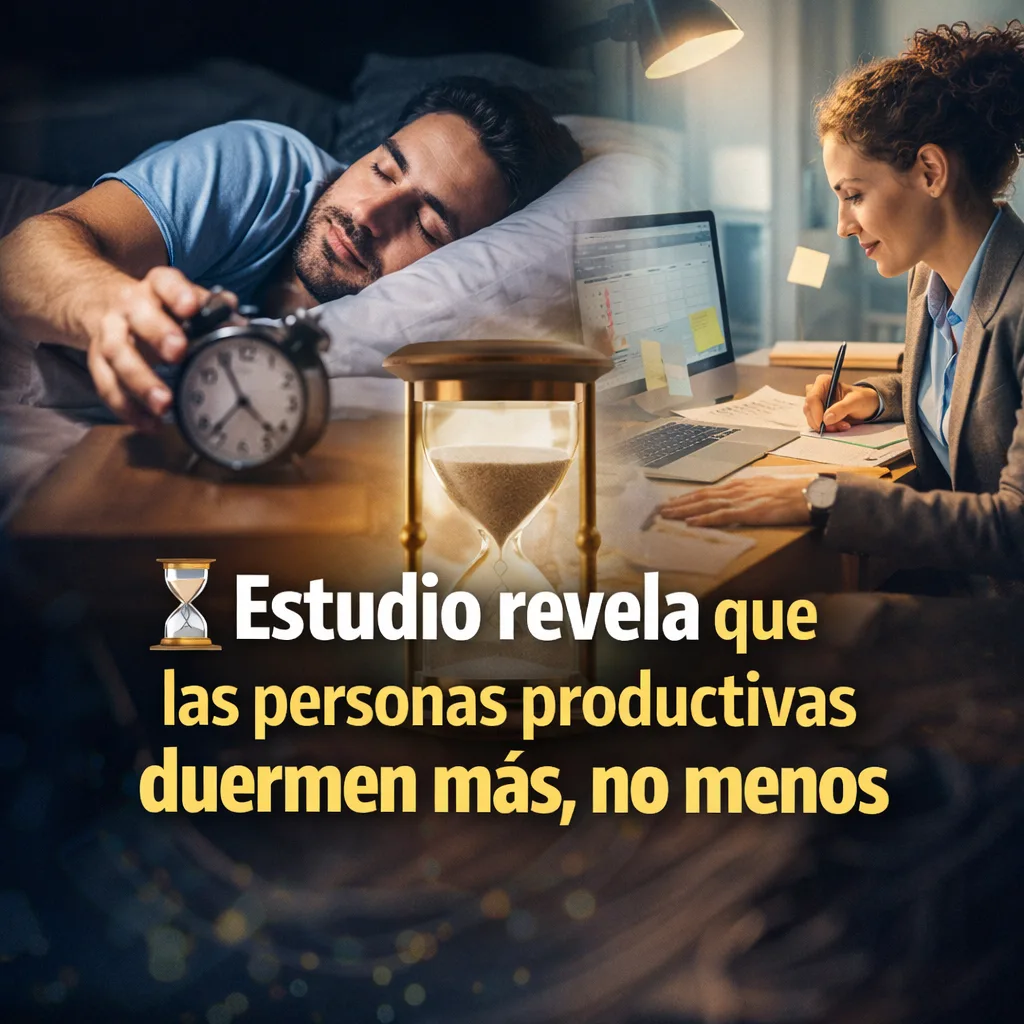 Personas Productivas Duermen Más: El Secreto Imprescindible